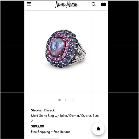NWT Stephen Dweck Multi-Stone Ring - Picture 6 of 7